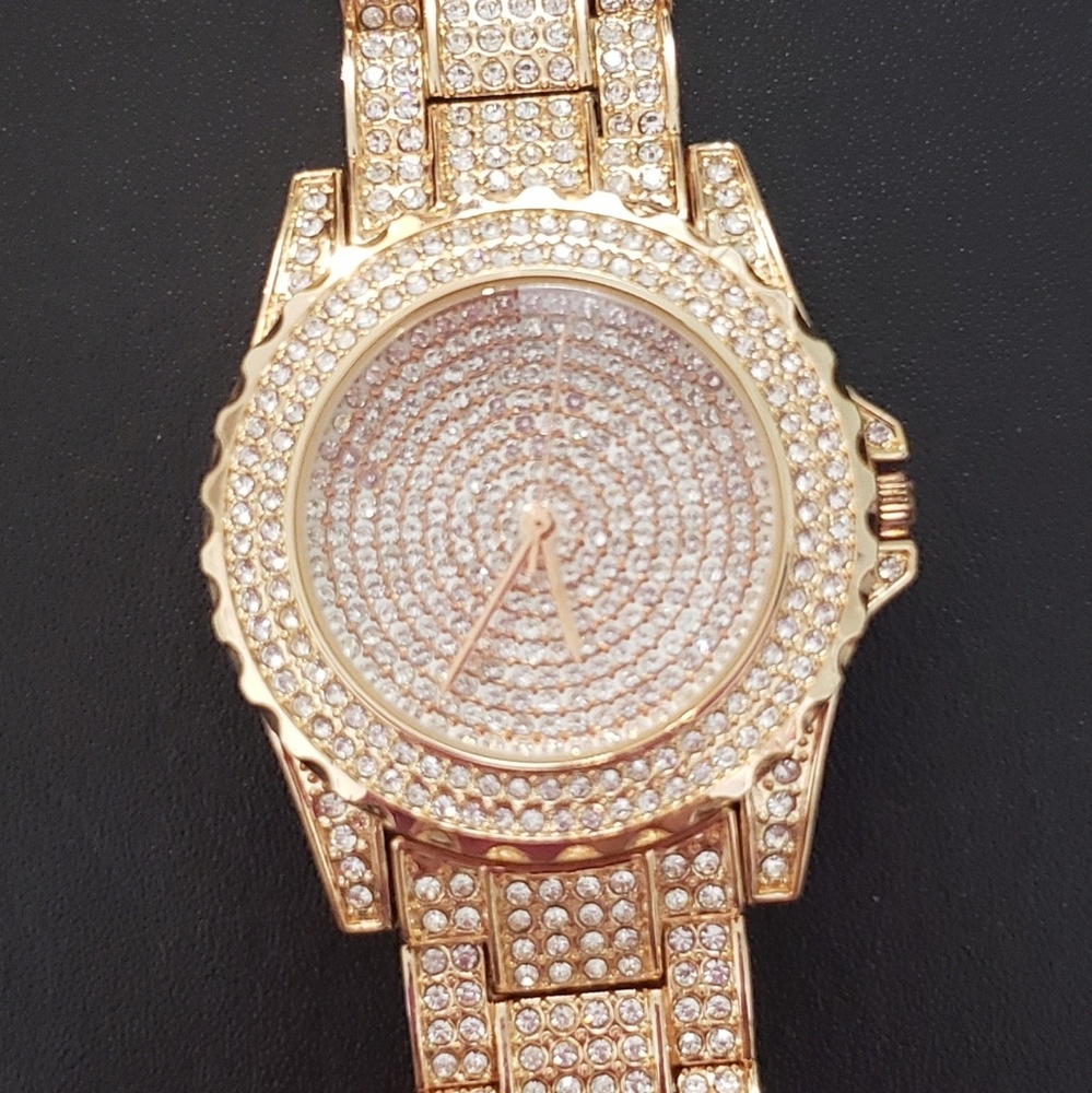 Women's rhinestone watch